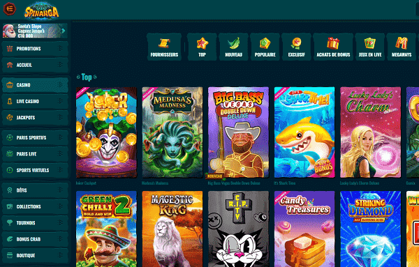 spinanga casino en ligne retrait rapide