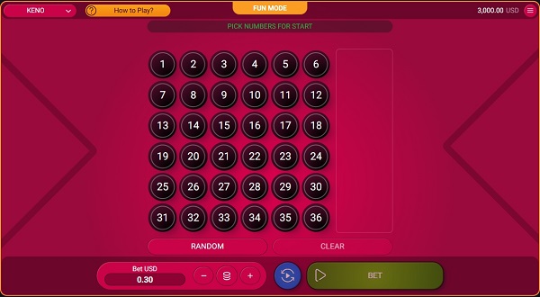 top 10 mini jeux casino keno