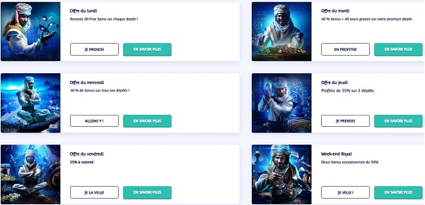 bonus ali casino prince les bonus