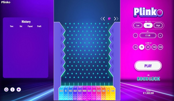 plinko code promotionnel