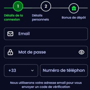etape 1 inscription