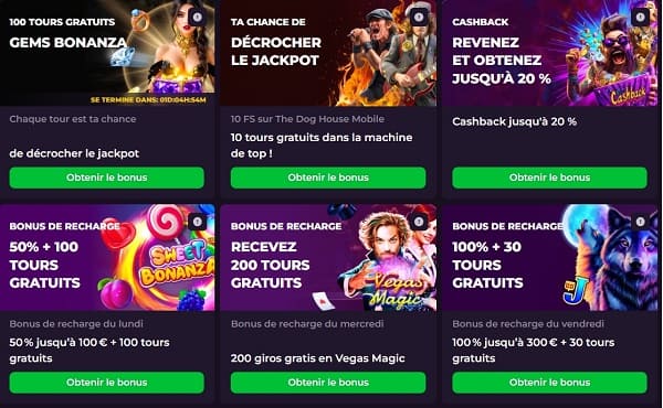 bonus rockstar casino